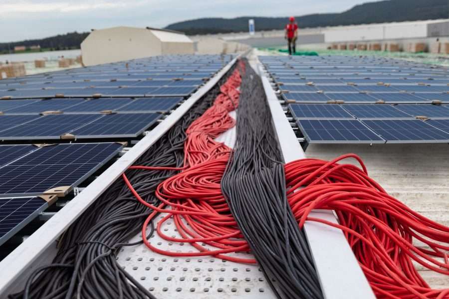 Cable solar