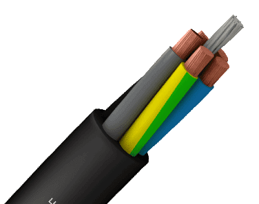 Cables de goma