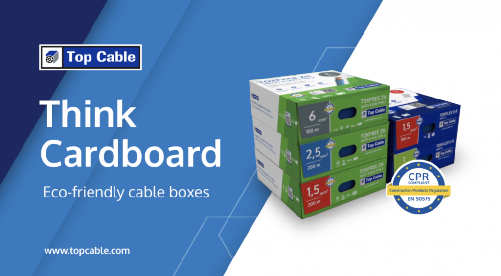 think cardboard