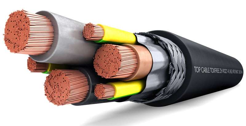 CABLE TOXFREE ZH R0Z1-K (AS) VFD EMC 0,6/1 kV de Top Cable